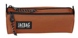 Jacbag Dual Prıme-Çift Bölmeli Üçgen Tip Kalem Kutusu Dual Prime-Kiremit