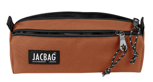 Jacbag Dual Prıme-Çift Bölmeli Üçgen Tip Kalem Kutusu Dual Prime-Kiremit