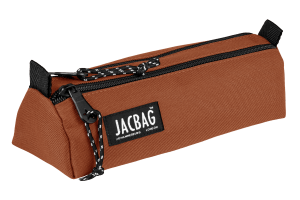 Jacbag Dual Prıme-Çift Bölmeli Üçgen Tip Kalem Kutusu Dual Prime-Kiremit