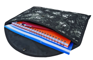 Jacbag Çıtçıtlı Dosya  Çanta  A4 Çıtçıtlı Dosya-Kurukafa