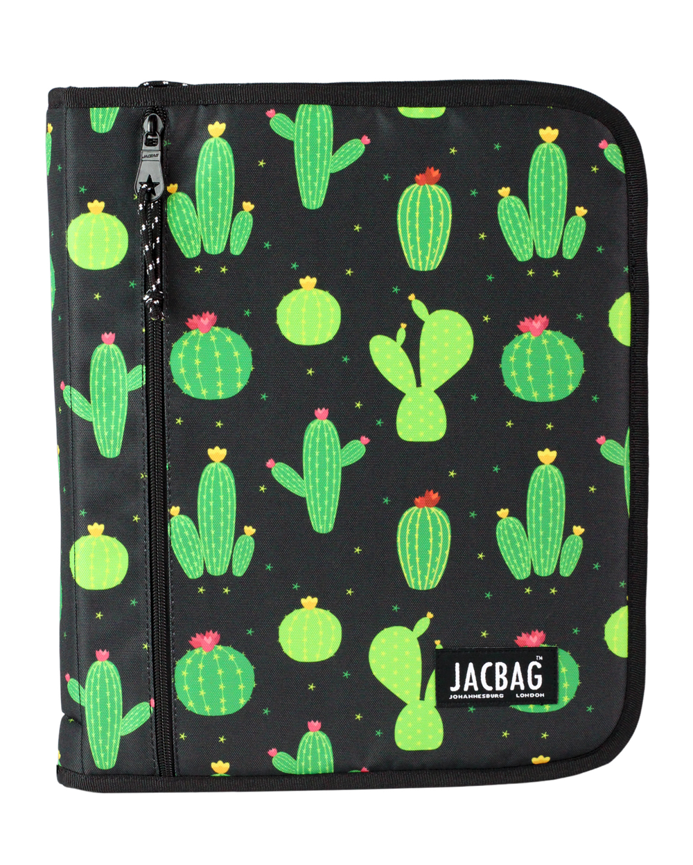 Jacbag OrganiZip-Fermuarlı Dosya Çanta A4 Organizer Dosya-Kaktüs