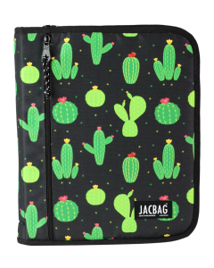 Jacbag OrganiZip-Fermuarlı Dosya Çanta A4 Organizer Dosya-Kaktüs