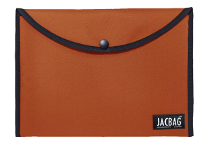 Jacbag Çıtçıtlı Dosya  Çanta  A4 Çıtçıtlı Dosya-Kiremit