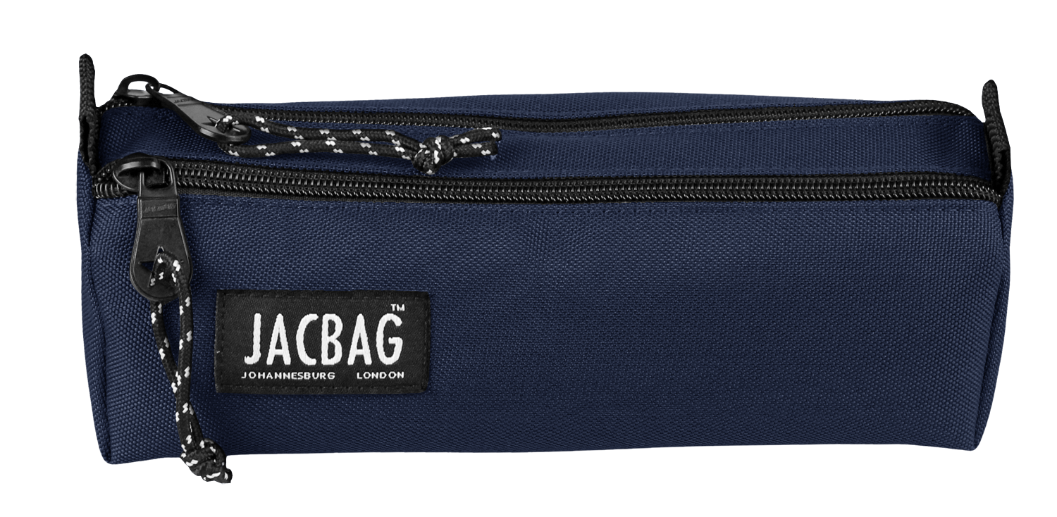Jacbag Dual Prıme-Çift Bölmeli Üçgen Tip Kalem Kutusu Dual Prime-Lacivert