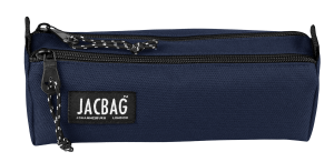 Jacbag Dual Prıme-Çift Bölmeli Üçgen Tip Kalem Kutusu Dual Prime-Lacivert