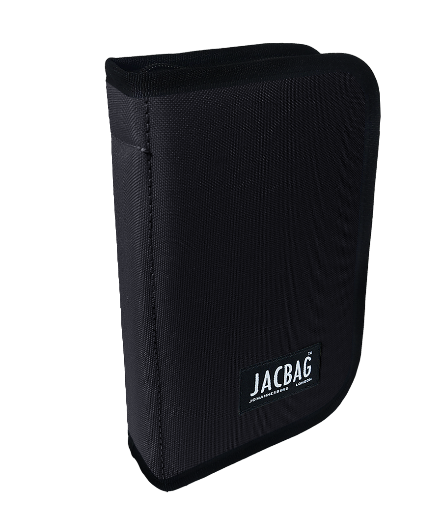 Jacbag Cover -Sert Kapaklı Lastikli Kalem Kutusu Cover-Siyah