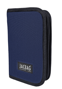 Jacbag Cover -Sert Kapaklı Lastikli Kalem Kutusu Cover-Lacivert