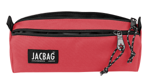 Jacbag Dual Prıme-Çift Bölmeli Üçgen Tip Kalem Kutusu Dual Prime-Mercan