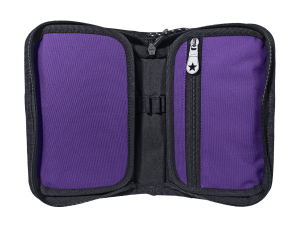 Jacbag Cover -Sert Kapaklı Lastikli Kalem Kutusu Cover-Mor