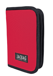 Jacbag Cover -Sert Kapaklı Lastikli Kalem Kutusu Cover-Kırmızı