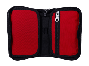 Jacbag Cover -Sert Kapaklı Lastikli Kalem Kutusu Cover-Kırmızı