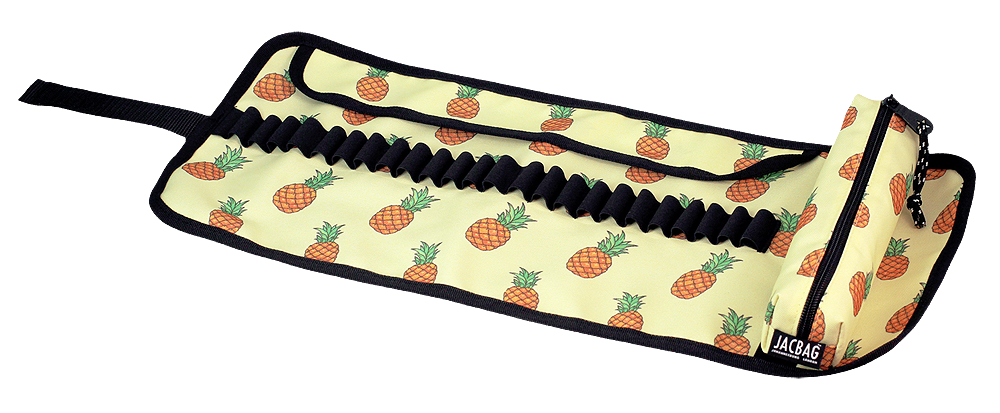 Jacbag Senior -Sanatsal Rulo Kalem Çantası Senior-Ananas