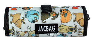Jacbag Senior -Sanatsal Rulo Kalem Çantası Senior-Neşeli Patiler