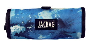 Jacbag Senior -Sanatsal Rulo Kalem Çantası Senior-Mavi Bulut