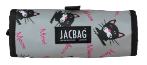 Jacbag Senior -Sanatsal Rulo Kalem Çantası Senior-Miyav