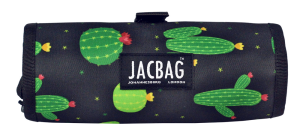 Jacbag Senior -Sanatsal Rulo Kalem Çantası Senior-Kaktüs