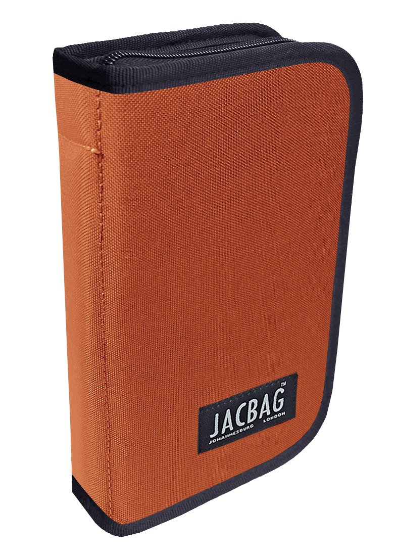 Jacbag Cover -Sert Kapaklı Lastikli Kalem Kutusu Cover-Kiremit