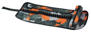 Jacbag Senior -Sanatsal Rulo Kalem Çantası Senior-Turuncu Camoflora 