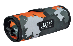 Jacbag Senior -Sanatsal Rulo Kalem Çantası Senior-Turuncu Camoflora 