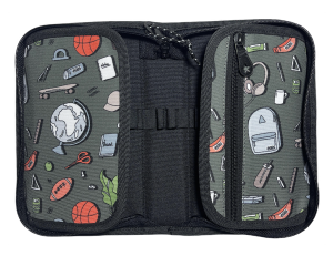 Jacbag Cover -Sert Kapaklı Lastikli Kalem Kutusu Cover-College