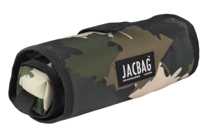Jacbag Senior -Sanatsal Rulo Kalem Çantası Senior-Haki Camoflora 