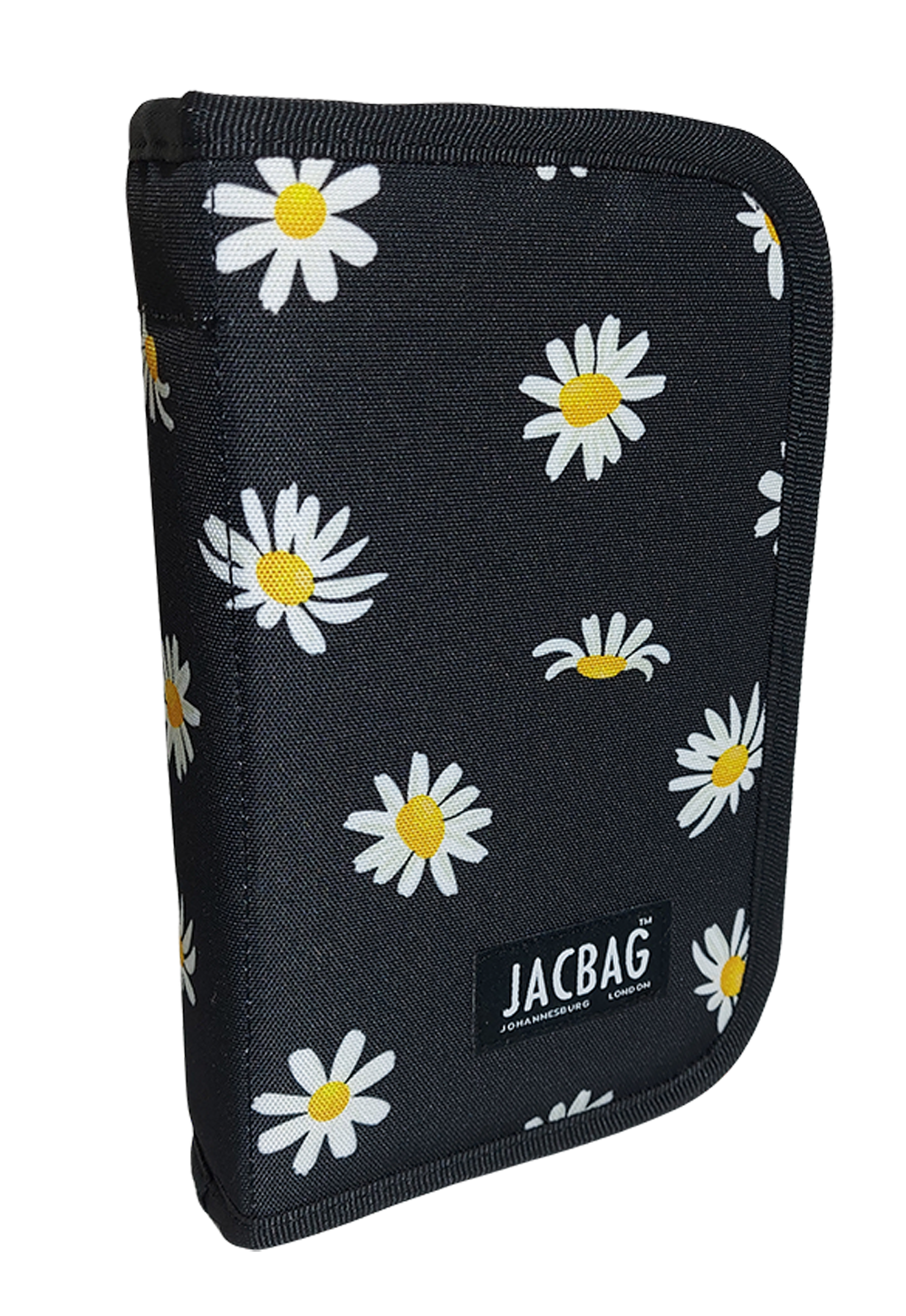 Jacbag Cover -Sert Kapaklı Lastikli Kalem Kutusu Cover-Papatya