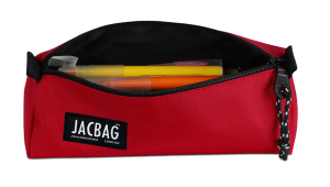 Jacbag Prıme Pencil Case-Üçgen Tip Kalemkutu Prime-KIRMIZI