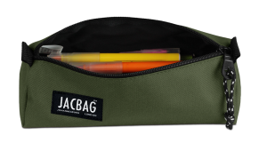 Jacbag Prıme Pencil Case-Üçgen Tip Kalemkutu Prime-HAKİ