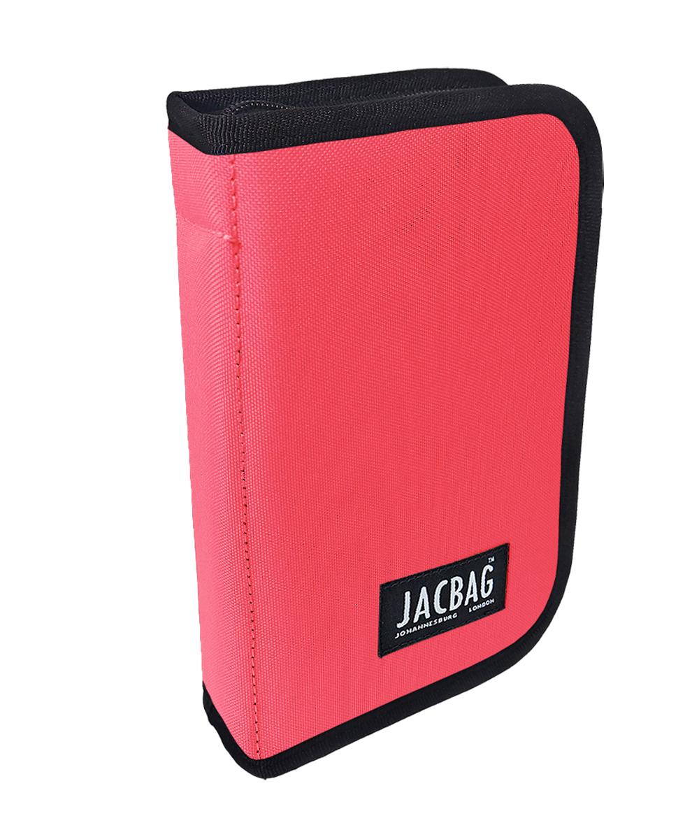 Jacbag Cover -Sert Kapaklı Lastikli Kalem Kutusu Cover-Mercan