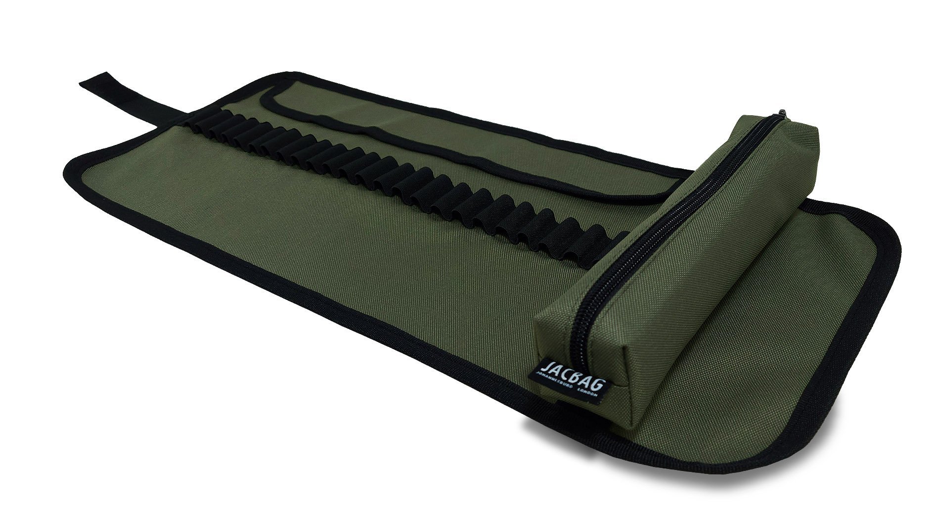 Jacbag Senior -Sanatsal Rulo Kalem Çantası Senior-Haki