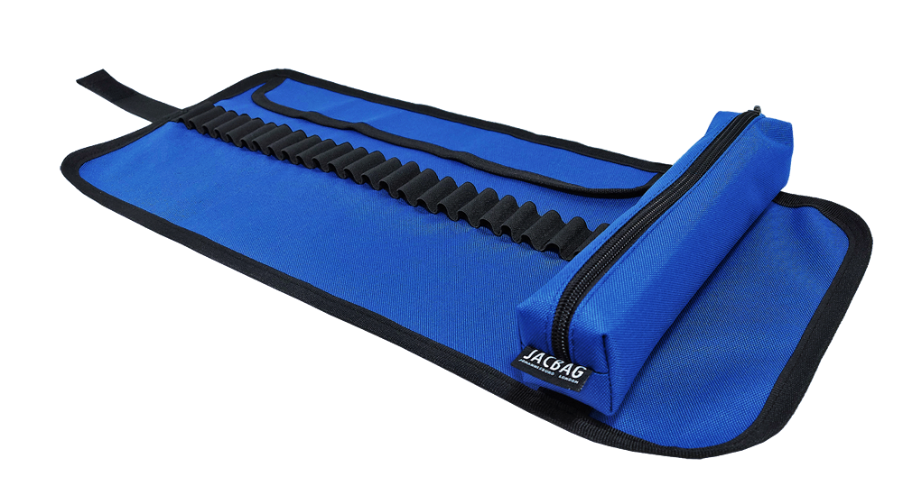 Jacbag Senior -Sanatsal Rulo Kalem Çantası Senior-Saks