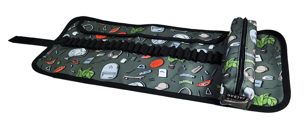 Jacbag Senior -Sanatsal Rulo Kalem Çantası Senior-College