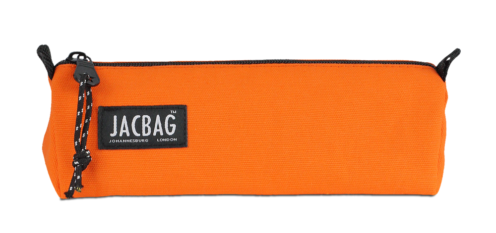 Jacbag Prıme Pencil Case-Üçgen Tip Kalemkutu Prime-Turuncu Kanvas