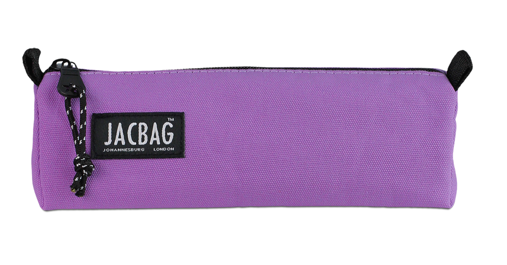 Jacbag Prıme Pencil Case-Üçgen Tip Kalemkutu Prime-Açık Mor Kanvas