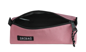 Jacbag Prıme Pencil Case-Üçgen Tip Kalemkutu Prime-Pembe Kanvas