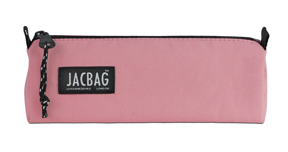 Jacbag Prıme Pencil Case-Üçgen Tip Kalemkutu Prime-Pembe Kanvas