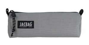 Jacbag Prıme Pencil Case-Üçgen Tip Kalemkutu Prime-Gri Kanvas