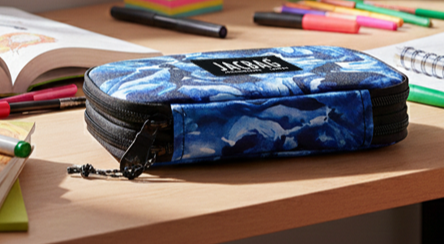 Jacbag Double Cover -Çift Kapaklı Kalem Kutusu