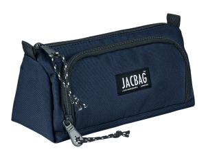 Jacbag Prime XL-Lastik Ayraçlı İki Bölmeli Kalem Kutusu Prime XL-Lacivert