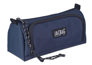 Jacbag Prime XL-Lastik Ayraçlı İki Bölmeli Kalem Kutusu Prime XL-Lacivert