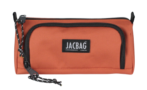 Jacbag Prime XL-Lastik Ayraçlı İki Bölmeli Kalem Kutusu Prime XL-Kiremit
