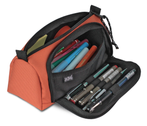 Jacbag Prime XL-Lastik Ayraçlı İki Bölmeli Kalem Kutusu Prime XL-Kiremit