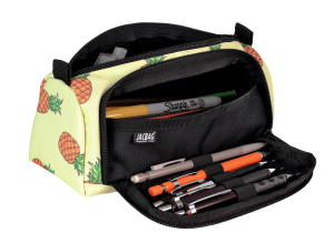 Jacbag Prime XL-Lastik Ayraçlı İki Bölmeli Kalem Kutusu Prime XL-Ananas