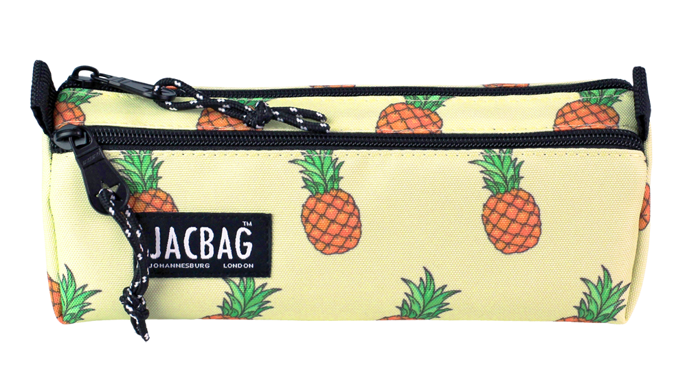 Jacbag Dual Prıme-Çift Bölmeli Üçgen Tip Kalem Kutusu Dual Prime-Ananas