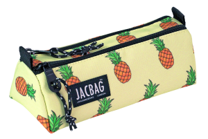 Jacbag Dual Prıme-Çift Bölmeli Üçgen Tip Kalem Kutusu Dual Prime-Ananas