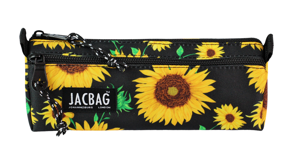Jacbag Dual Prıme-Çift Bölmeli Üçgen Tip Kalem Kutusu Dual Prime-Ayçiçeği