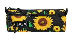 Jacbag Dual Prıme-Çift Bölmeli Üçgen Tip Kalem Kutusu Dual Prime-Ayçiçeği