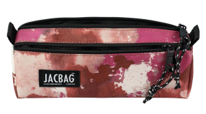 Jacbag Dual Prıme-Çift Bölmeli Üçgen Tip Kalem Kutusu Dual Prime-Pembe Bulut