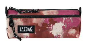 Jacbag Dual Prıme-Çift Bölmeli Üçgen Tip Kalem Kutusu Dual Prime-Pembe Bulut