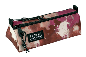 Jacbag Dual Prıme-Çift Bölmeli Üçgen Tip Kalem Kutusu Dual Prime-Pembe Bulut